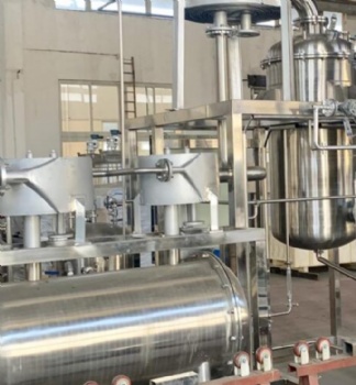 Oil Distillation Water Evaporation Equipment Single Effect Falling Film Evaporator